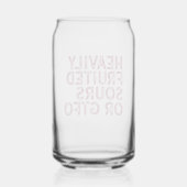 非常に果実の多いソウルスまたはGTFOガラス缶 ガラス缶 (裏面)