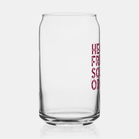 非常に果実の多いソウルスまたはGTFOガラス缶 ガラス缶 (右)