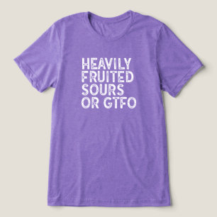 非常に果実の多いソウルスまたはGTFO トライブレンドTシャツ