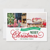 非常に楽しいクリスマススクリプト2写真 シーズンカード (正面)