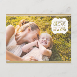 非常に楽しいクリスマス&ハッピーニューイヤーポストカード シーズンポストカード