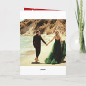 非常に楽し結婚したくミセス・フォモダント結婚の シーズンカード (裏面)