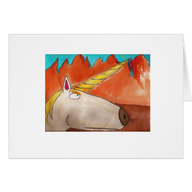 非常に深刻なユニコーン (正面横)