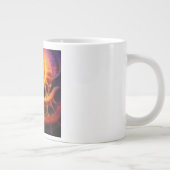 非常に混乱したマンデルブロ集合 ジャンボコーヒーマグカップ (右)