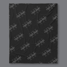 非常に濃いグレーと黒のモノグラム名パターン