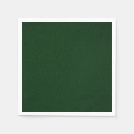 非常に濃い緑 スタンダードカクテルナプキン (正面)