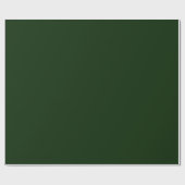 非常に濃い緑 ラッピングペーパー (フラット)