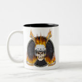 非常に熱いアイスホッケー用スティック ツートーンマグカップ (左)