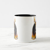 非常に熱いアイスホッケー用スティック ツートーンマグカップ (中央)