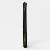 非常に熱いタバコが付いているゴッホのスカル Case-Mate iPhoneケース (裏面/左)