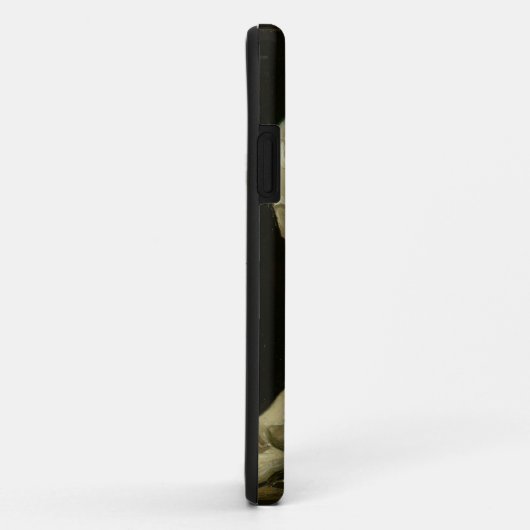 非常に熱いタバコが付いているゴッホのスカル Case-Mate iPhoneケース (裏面/右)