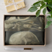 非常に熱いタバコ1885年が付いている骨組のスカル 薄葉紙 (ギフト)