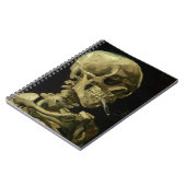 非常に熱いタバコ| 1886年が付いているゴッホ|のスカル ノートブック (左側)