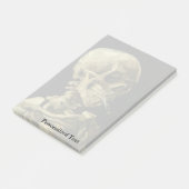 非常に熱いタバコ| 1886年が付いているゴッホ|のスカル ポストイット (アングル)