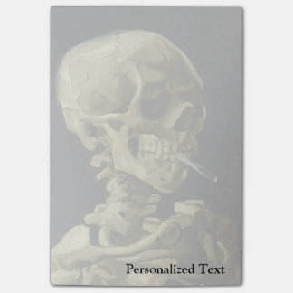 非常に熱いタバコ| 1886年が付いているゴッホ|のスカル ポストイット