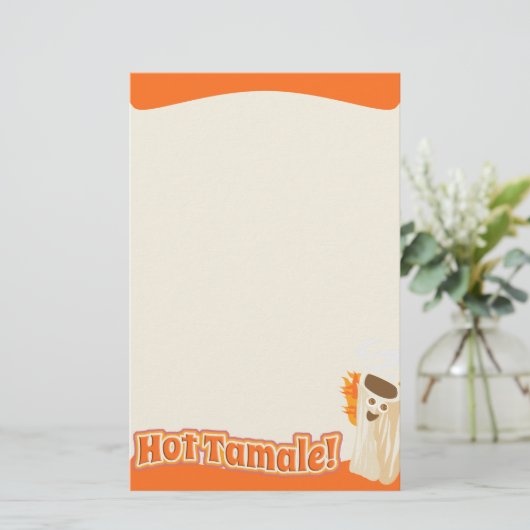 非常に熱いタマレ 便箋 (スタンド正面)