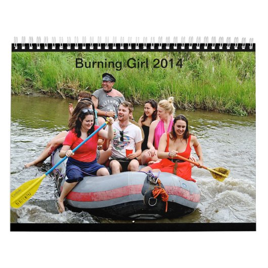 非常に熱い女の子6のカレンダー2014年 カレンダー (カバー)