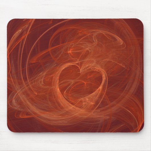 非常に熱い明るい マウスパッド (正面)