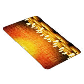 非常に熱い蝋燭-メリークリスマス マグネット (右側)