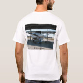 非常に熱く平らなワイシャツ Tシャツ (裏面)