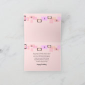 非常に特別なパグ誕生日 カード (内部)