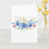 非常に特別な妻の花へのハッピーバースデー カード (黄色い花)