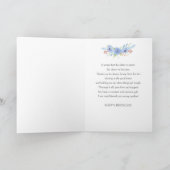 非常に特別な母の花へのハッピーバースデー カード (内部)