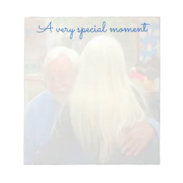 非常に特別な瞬間 – 5.5インチx 6インチ40シートメモ帳 ノートパッド