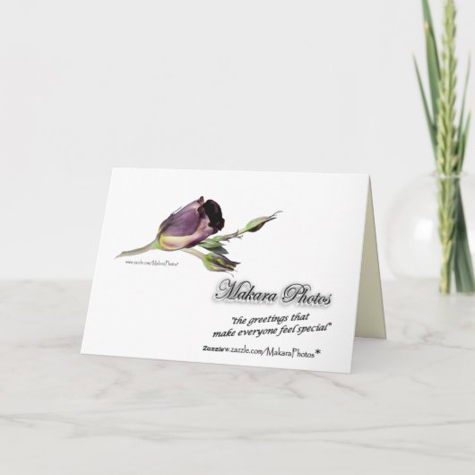 非常に特殊なカスタマイズ任意の大事な行事- カスタマイズ サンキューカード (裏面)