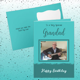 非常に特殊なグランドドハッピーバースデーターコイズ カード