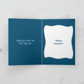 非常に特殊なグランドドハッピーバースデーブルー カード (内部)