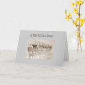 非常に特殊なトースト特別誕生日 カード (黄色い花)