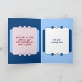 非常に特殊な娘の写真名を青に追加 カード (内部)