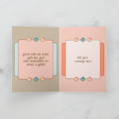 非常に特殊な孫娘を追加する写真名brown カード (内部)