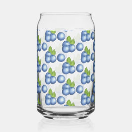 非常に甘い夏のブルーベリー ガラス缶