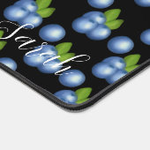 非常に甘い夏のブルーベリー デスクマット (コーナー)