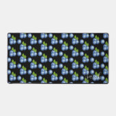 非常に甘い夏のブルーベリー デスクマット (正面)