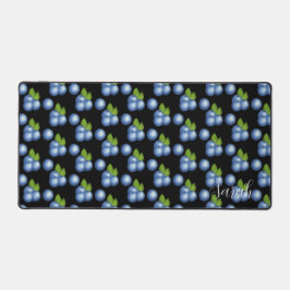 非常に甘い夏のブルーベリー デスクマット