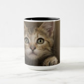 非常に甘い虎猫の子ネコ マグカップ (中央)