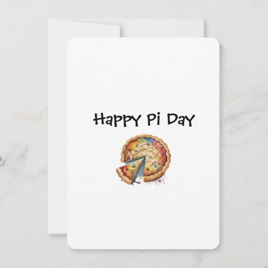 非常に甘い 招待状 (裏面)