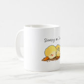非常に眠い コーヒーマグカップ (正面左)