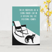 非常に神経質な カード (黄色い花)