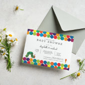 非常に空腹なキャタピラーベビーシャワー招待状 招待状