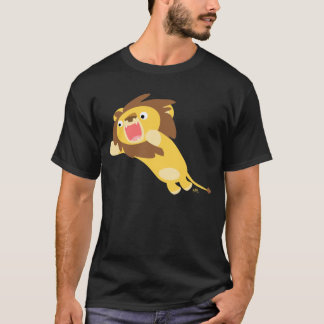 非常に空腹な漫画のライオンのTシャツ Tシャツ