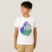 非常に素晴しい孔雀 Tシャツ (正面フル)