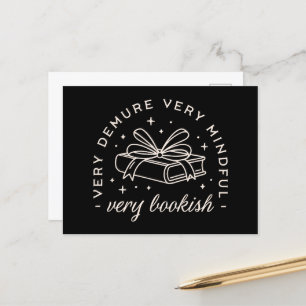 非常に細心の注意を払った本の恋人 ポストカード