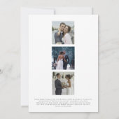 非常に結婚した新しい年 | 新婚ホリデー写真 シーズンカード (裏面)