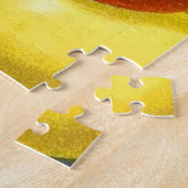 非常に緑の鸚鵡 ジグソーパズル (側面)