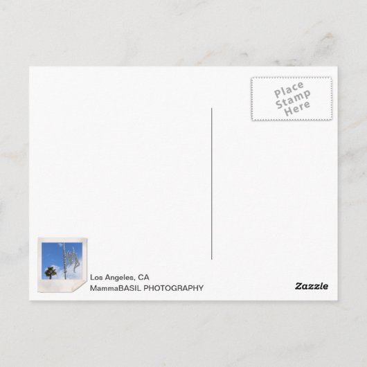 非常に美しいロサンゼルスはがき! ポストカード (裏面)