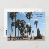 非常に美しいヴェネツィアビーチはがき！ ポストカード (正面/裏面)